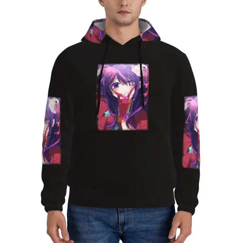 Oshi No Ko Anime Kawaii Hoodies Hip Hop Pullover Autumn Winter Men Women Sweatshirts Long Sleeve Tops