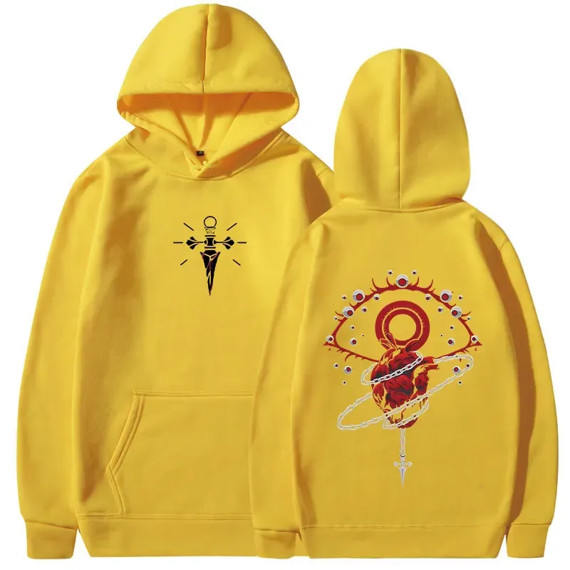 Anime Hunter X Hunter Hoodies Kurapika Phantom Troupe Φούτερ με κουκούλα Ανδρικά γυναικεία ρούχα Υπερμεγέθη πουλόβερ Streetwear
