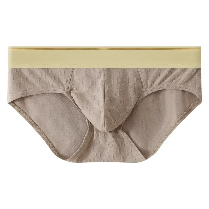 Fashion Men's Underwear Breathable and Comfy Pure Cotton Knit Briefs — image 28
