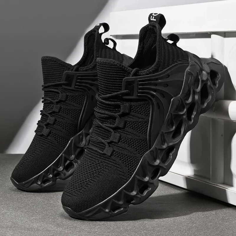 Scarpe da ginnastica da uomo in rete atletica, scarpe da corsa comode e leggere per uomo, suola morbida, scarpe casual antiscivolo, passeggiate all'aperto