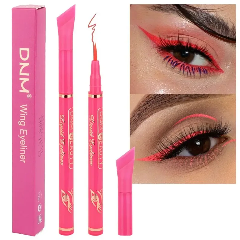 Waterproof Colored Eyeliner Quickly Drying Long-lasting Matte Liquid Eyeliner Pen Smooth Ultra-thin Easy To Apply Eye Makeup Pen — image 2