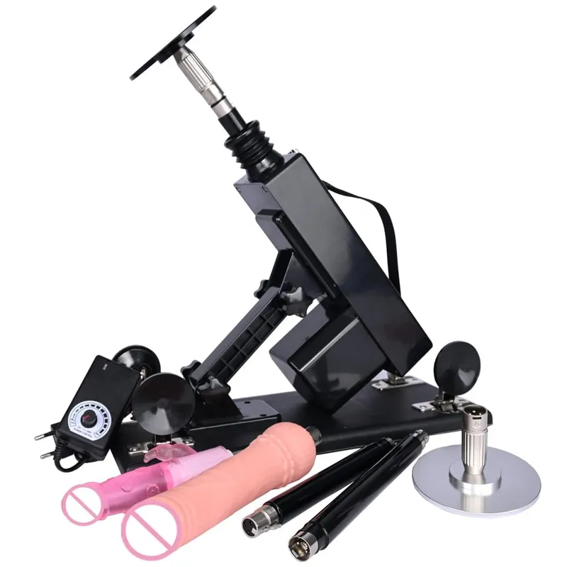 Mga Sikat na Sex Machine para sa Babae na Nag-masturbate Pumping Sex Gun Adjustable Speed ​​Love Machine para sa mga Babae，Mga Laruang Pang-Sex