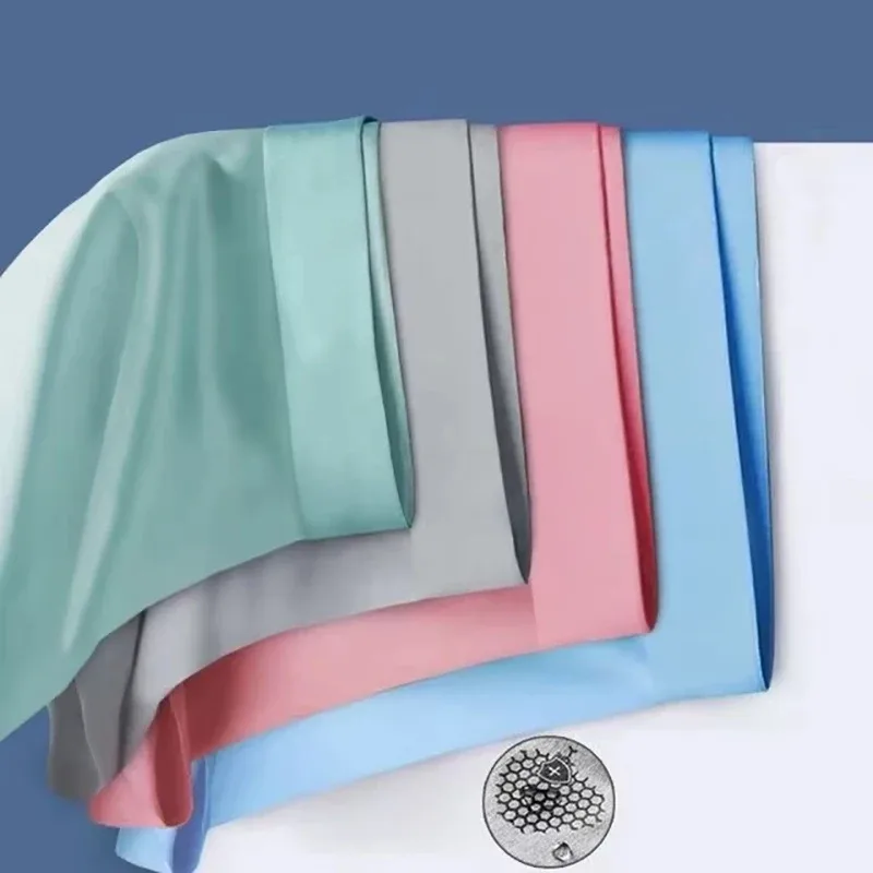 4 pezzi biancheria intima da uomo boxer in seta di ghiaccio grafene mutande da uomo mutandine da uomo traspiranti mutande maschili ultrasottili senza soluzione di continuità