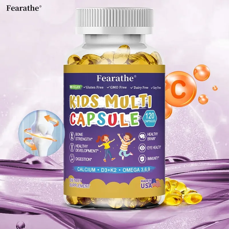 Kids Complete Nutrition Gummies with Vitamin D3 Zinc and Iodine for Immune Support and Growth Support 60 Gummies