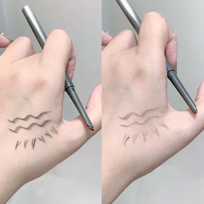 Kakashow Glue Eyeliner Sleeping Silk Brush Natural Color Long-lasting Eye Makeup Waterproof Aegyo Sal Brighten Easy Apply Makeup