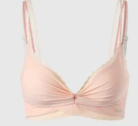 Hot Sweet Cute Lingerie Set Women Wireless Bra Thin Cup Push Up Support Large Bust Minimizer Daily Home Wear Plus Size S-XL Set