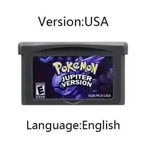 Pokemon Series GBA Game Cartridge Sweet FireRed Rocket Unbound Radical Red Gaia Quetzal for GBA