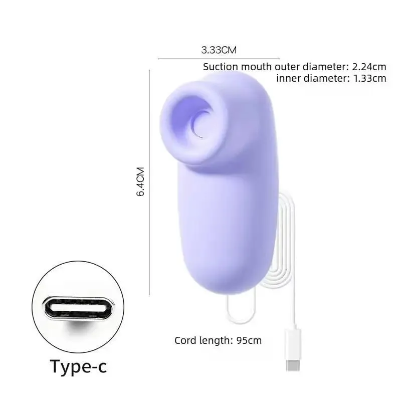 1 Set Sucking Clitoris Nipples Stimulator Mini Clit Sucker Vibrator For Women Beginner Female Masturbator Adult Goods Sex Toy