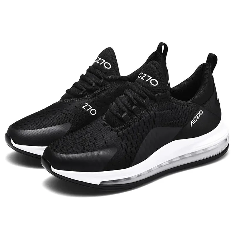 Men's Sneakers Outdoor Jogging Sport Shoes Autumn Season Women Casual Sneakers Shoes Platform Mesh Breathable Casual Shoes 36-47