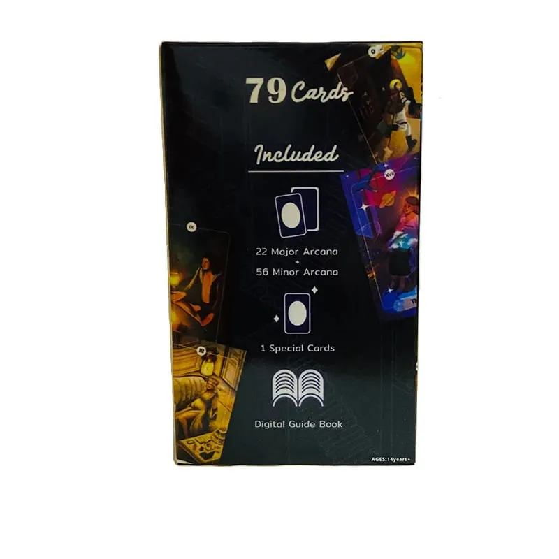 78 Hikayeler Tarot Kartları A 79 Kart Tarot Güverte İngilizce Versiyonu Falcılık Kehanet Güverte Oyunu Aile Partisi Kadınlar Için