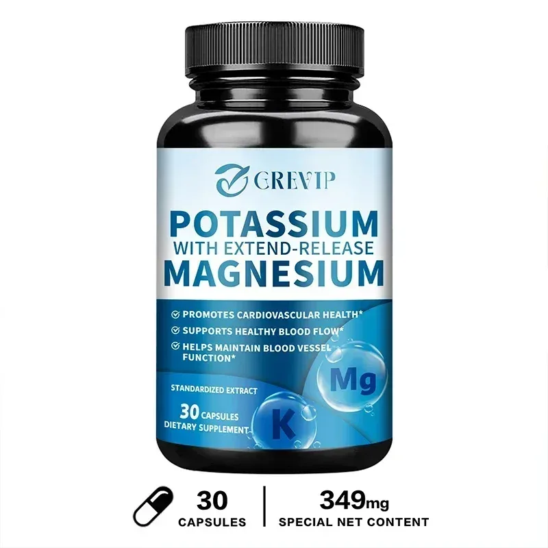 Kalium Magnesium - Förbättra sömnkvaliteten Minskar trötthet och huvudvärk gynnar ben- och hjärthälsa Immunsystemet