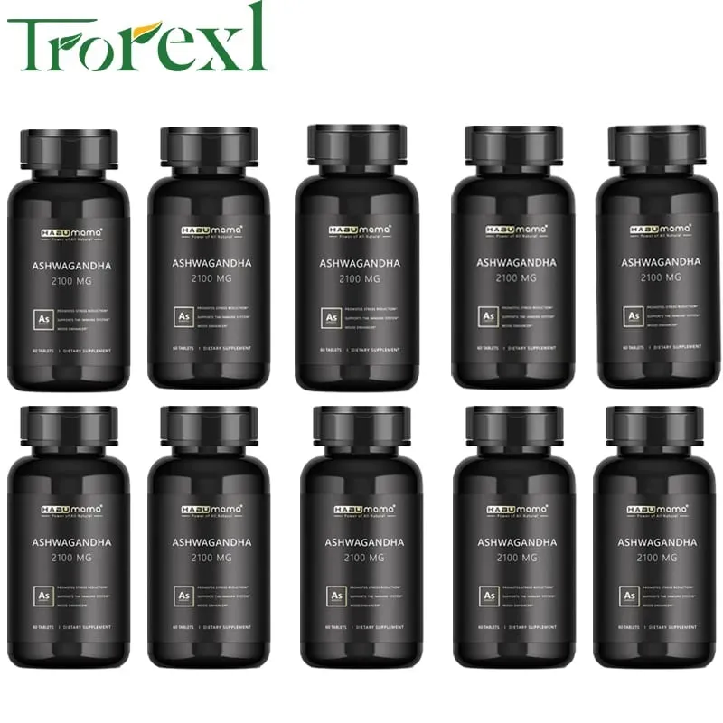 Ashwagandha Men Health Supplement Unlimited Stamina Back Capable and Confident