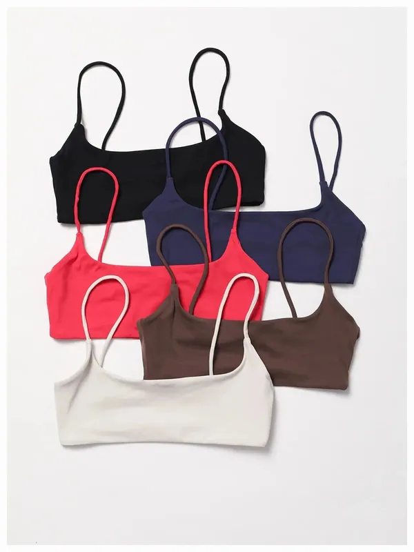 Super soft fabric back sports bra high-quality yoga clothes for women fitness running bra sexy knitted suspender