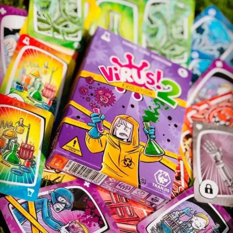 2026 Interesting Virus Card Game & Virus Evolusion 2 The Contagiously Fun Party Board Game for Wedding Birthday Party Board Game
