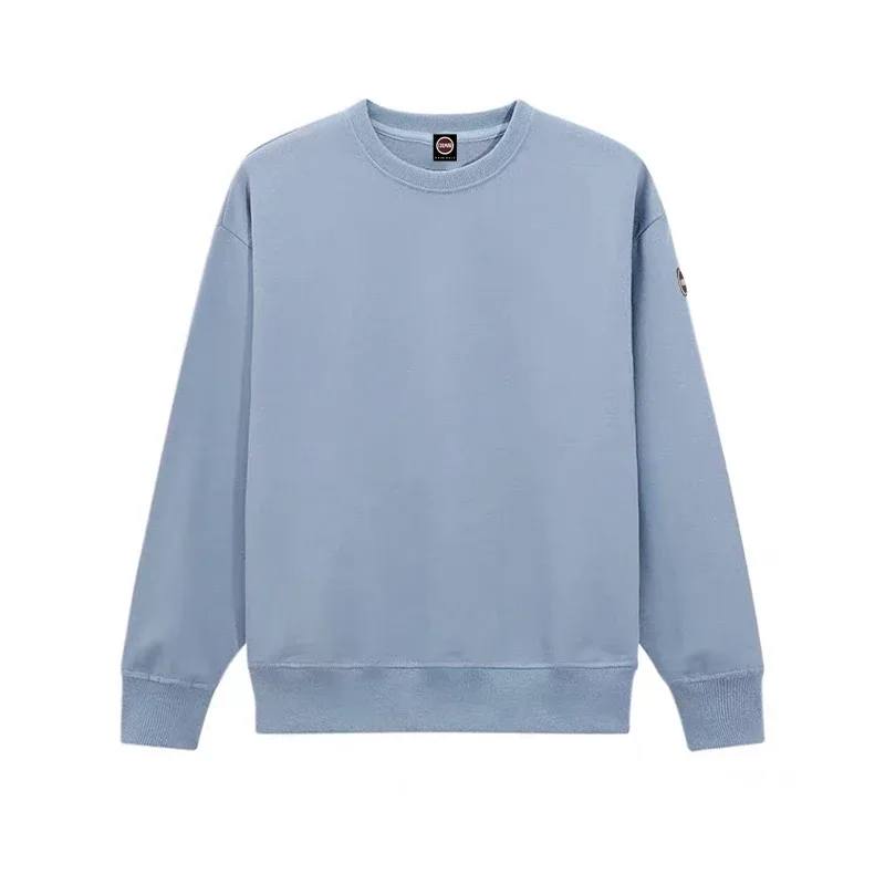 2026 Autumn Winter High Quality O-Neck Sweatshirts Cotton Silicone logo Casual Hoodies Men Long Sleeve Women Tracksuit Tops