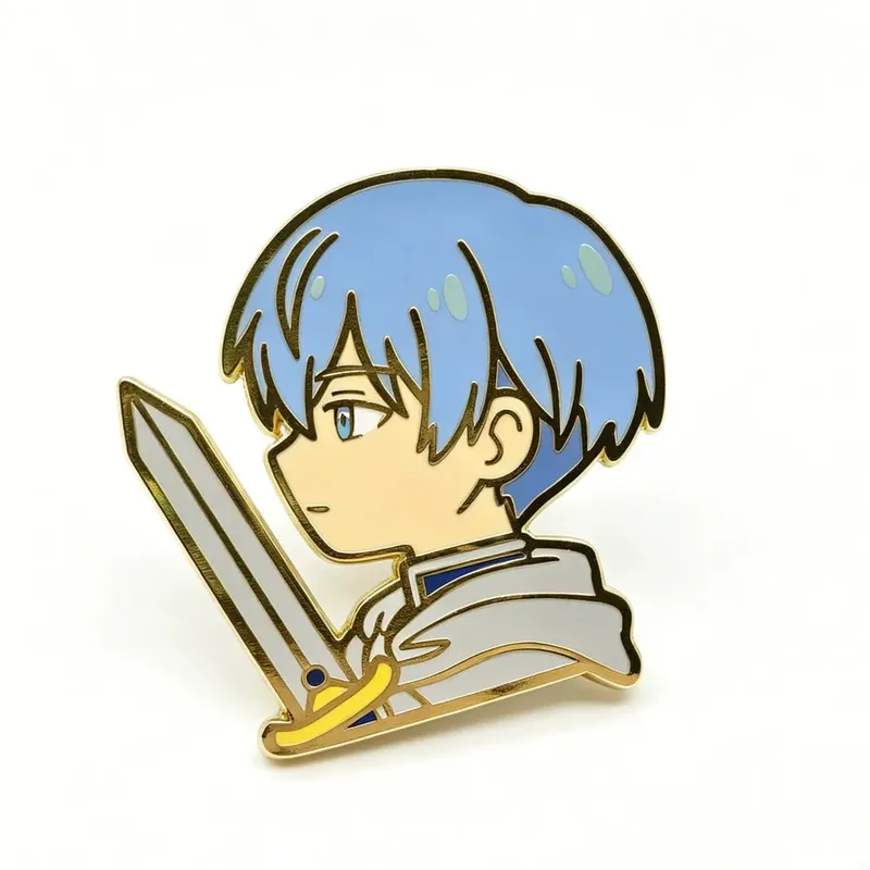 Classic Anime Games Enamel Pins Kawaii Cartoon Character Brooch Clothing Backpack Lapel Badges Fashion Jewelry Accessories Gifts