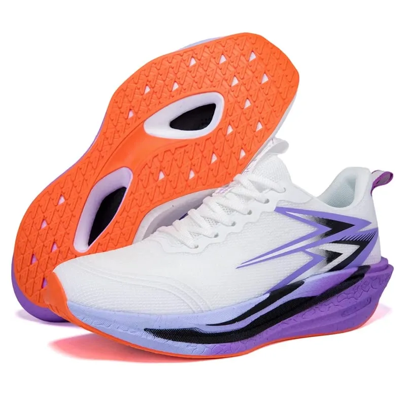 Men Running Shoes Comfortable Sports Shoes Marathon Carbon Plate Lightweight Athletic Training Sneakers Women Travel Casual Shoe