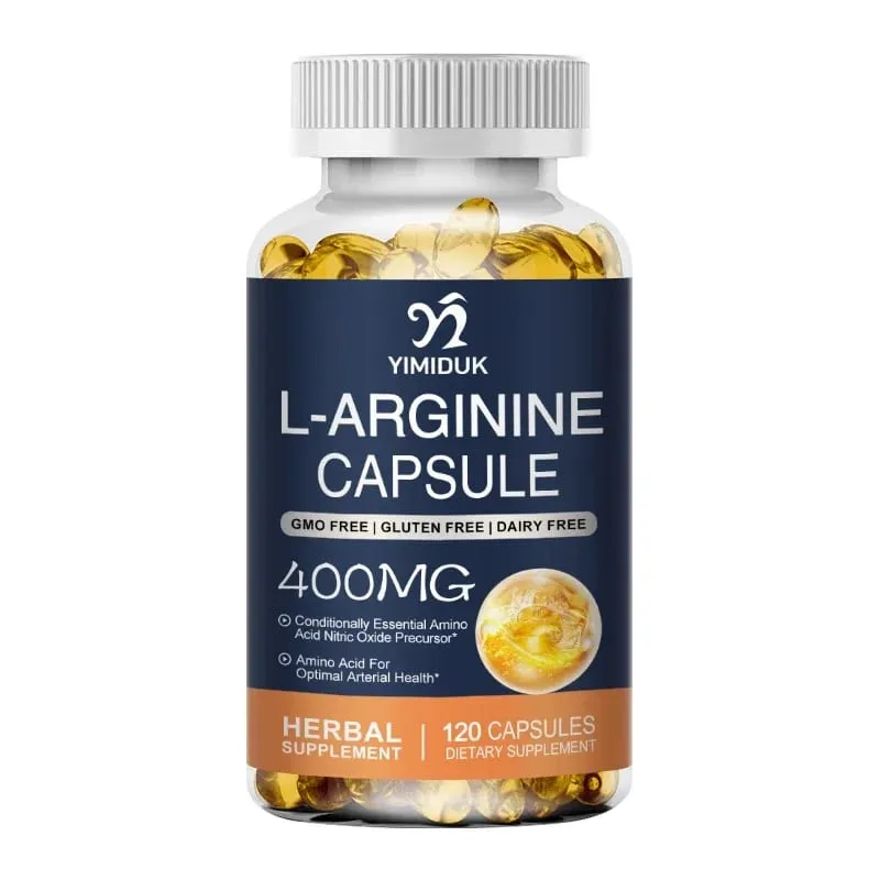 L-Arginine Capsules & L-Citrulline for Reproductive Health Prolong Intimacy Vitality Renewal Blood Circulation Muscle Growth