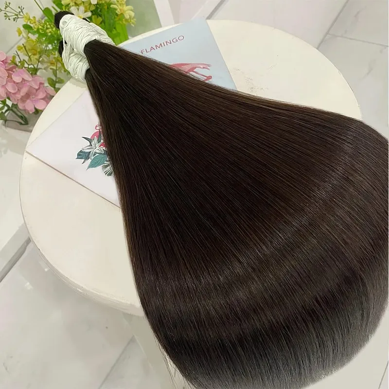 Virgin Real100% Human Hair Bulk Extension Black 613 Blonde Hair Bulk 12a Weaving For Braiding Unprocessed No Weft Straight Hair