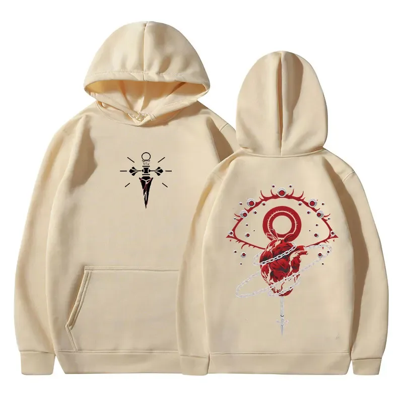 Anime Hunter X Hunter Hoodies Kurapika Phantom Troupe Φούτερ με κουκούλα Ανδρικά γυναικεία ρούχα Υπερμεγέθη πουλόβερ Streetwear
