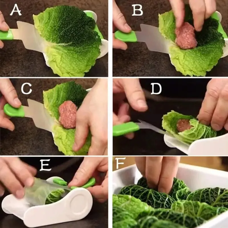 1PC Handmade Vegetable and Meat Roll Mould Grape Leaf Stuffed Roll Tool Sushi-Making Accessories