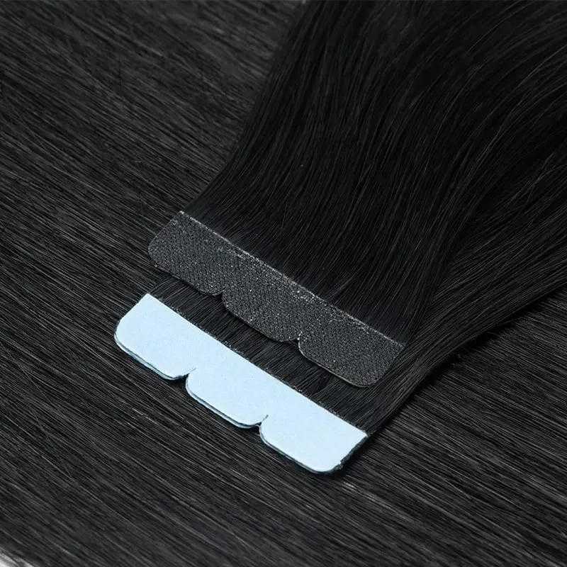 Invisible Mini Tape Hair Extensions 12-20Inch Human Hair Extentions 3x0.8cm Invisible Tape 10pcs/pack For Add Side Volume