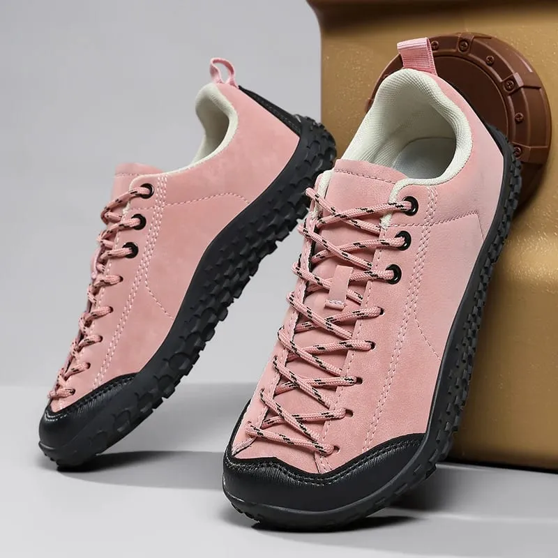Scarpe da ginnastica a punta larga a piedi nudi Scarpe da esterno minimaliste unisex Zero Drop Scarpe sportive da passeggio con lacci antiscivolo 36-38 Scarpe taglie forti — image 9