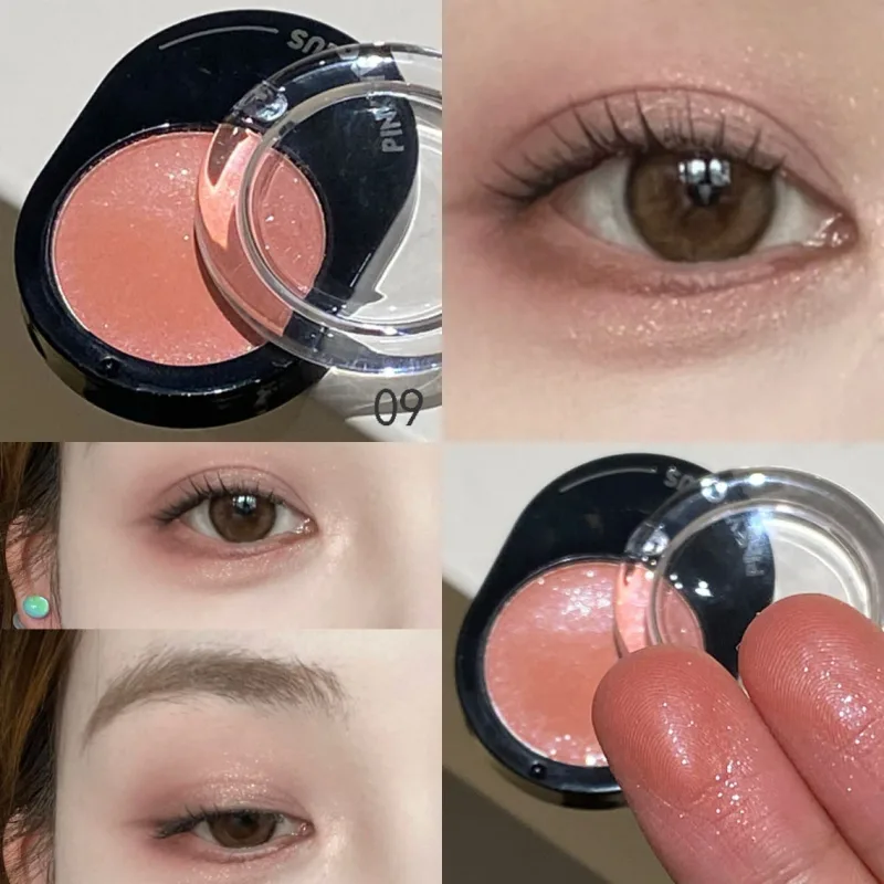 12 Colors Diamond Shining Eyeshadow Cosmetics Long Lasting Silky Easy To Color Pearl Light Brightening Eye Shadow Makeup Palette