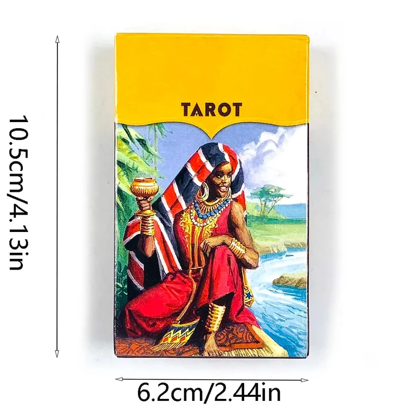African American Tarot Cards 78 Tarot Deck Of Show A Beautiful and Happy Life Perfect For Divination & Gift Giving