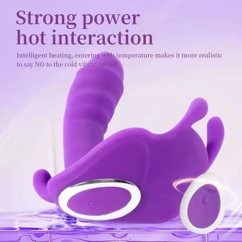 Wearable Egg Vibrator for Women G-Spot Vagina Massager Panties Anal Butt Plug Vibrating Stimulator Sex Toy for Couples 18+