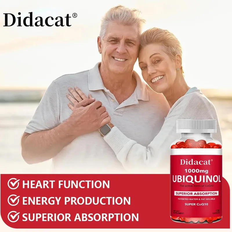 Super Panthenol Coenzyme Q10 Antioxidant Provides Energy Supports Joint and Heart Health and Promotes Cardiovascular Health