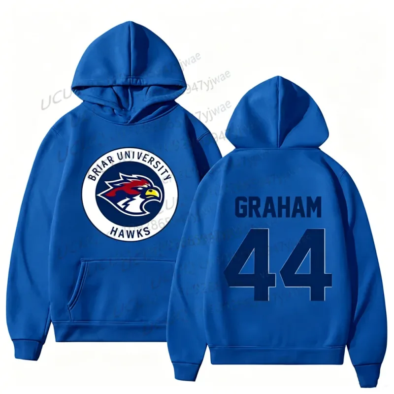 Off Campus Season 1 Print Men's Women's Hoodies Graham 44 22 Design Pullovers DI LAURENTIS 66 Graphic Print Sweatshirts