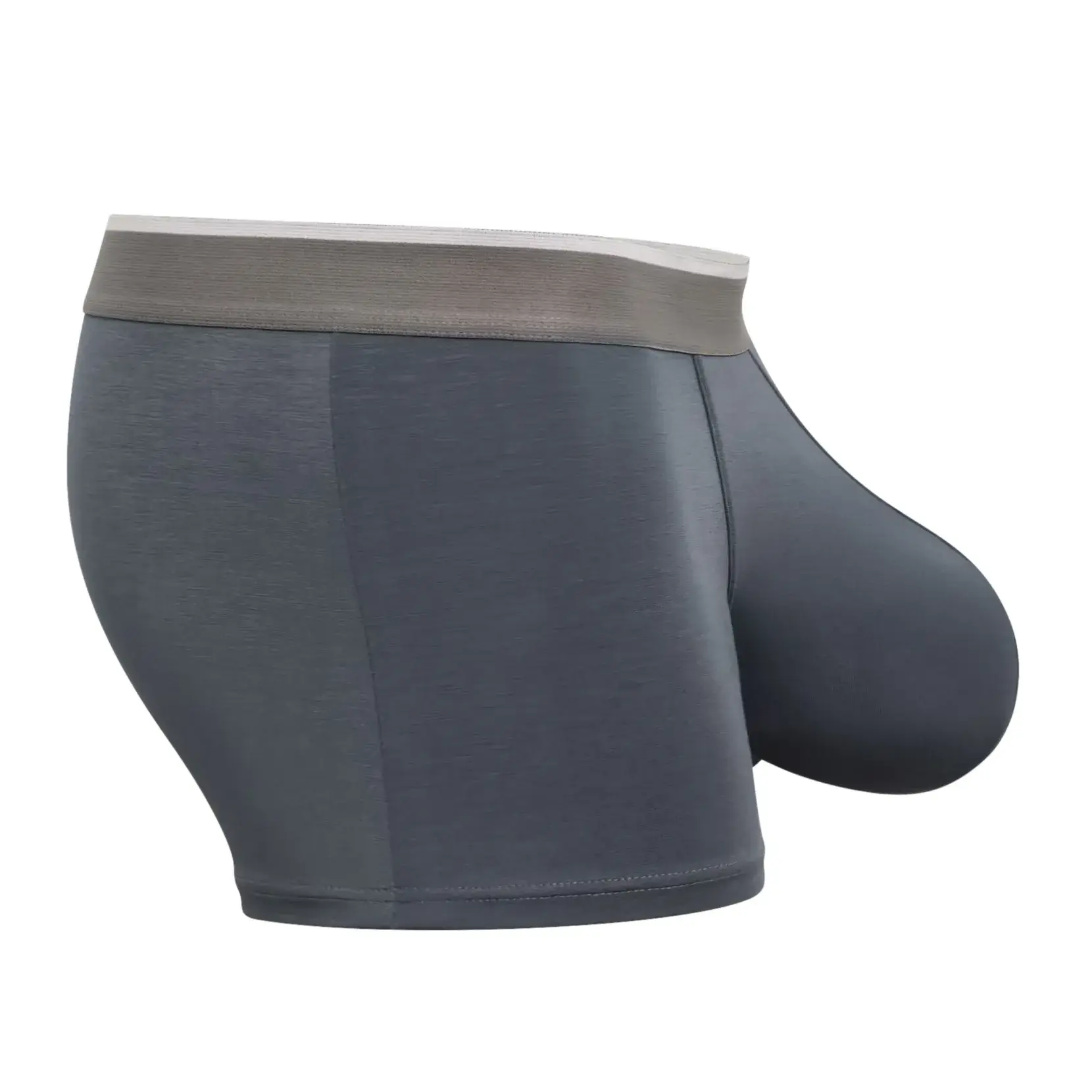 Men Modal Boxer Briefs Breathable Cooling Big Pouch Underwear Soft Mens Boxers Comfortable Male Panties with Extra Large Pouch