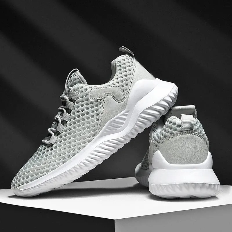 Men Women Casual Walking Shoes Retro Breathable Mesh Sneakers Comfortable Daily Work Footwear Non Slip Tennis Shoes EU 36-46