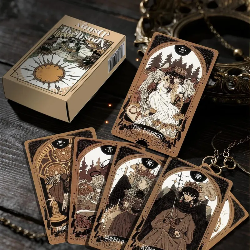 Waite Fate Apostle 78‑Card Tarot Deck – Classic Retro Design with High Aesthetic Appeal Ideal for Beginners Fortune Telling