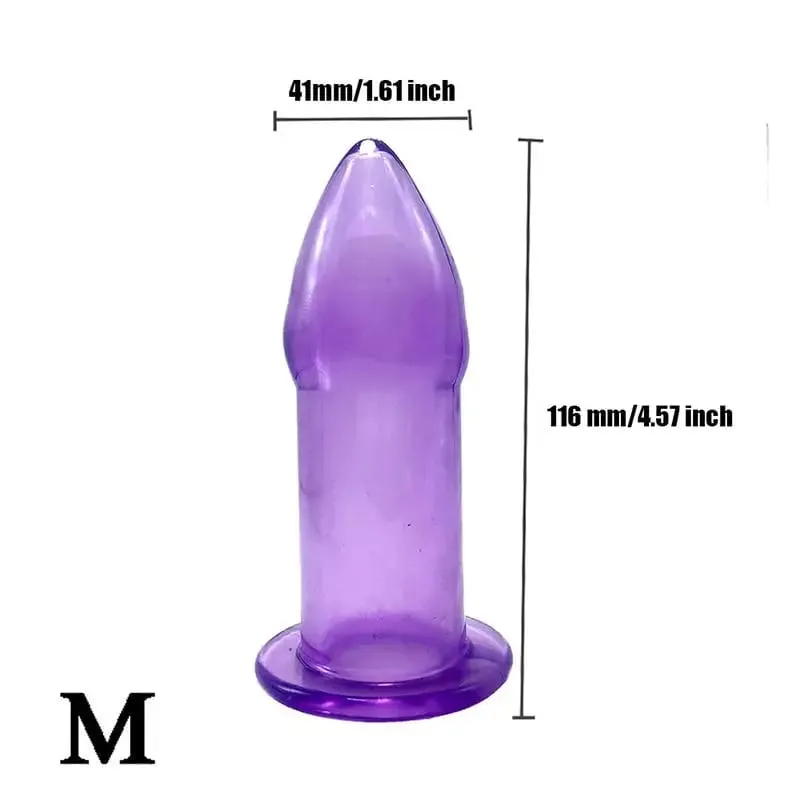 New Hollow Anal Plug Anal Expander Butt Plug Vagina And Anus Dilation Expansion Prostate Massage Sex Toy
