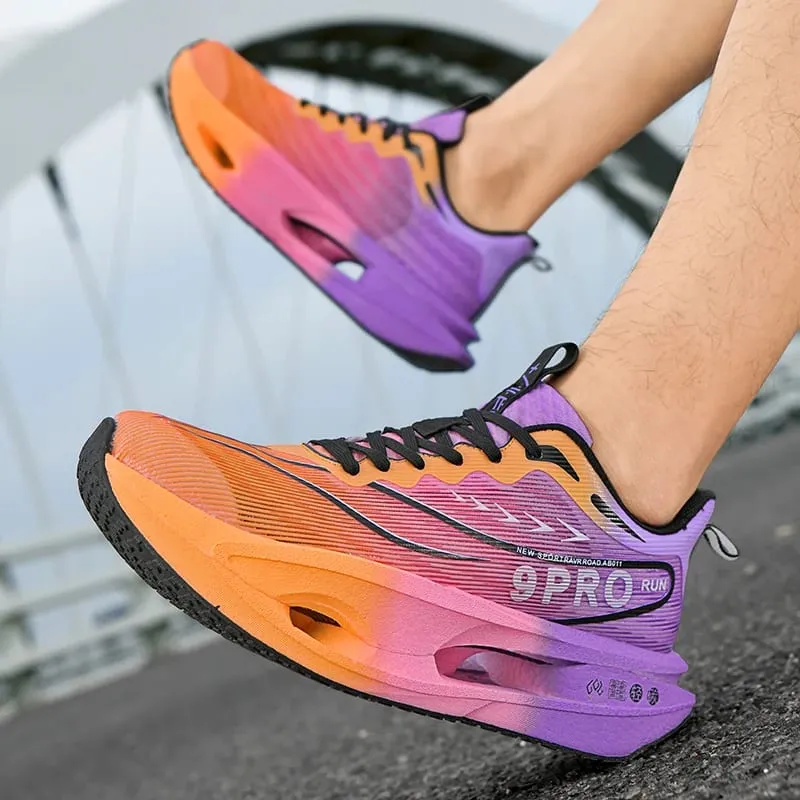 Mannen Loopschoenen Kussen Stabiele Lichtgewicht Sportschoenen Mesh Ademende Casual Sneakers Vrouwen Antislip Outdoor Sportschoenen