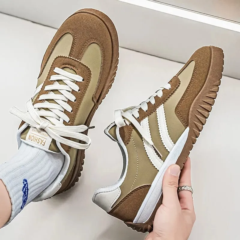 Frühling Neue männer Flache Schuhe Outdoor Atmungsaktivem Skateboard Schuhe Mode Designer Männer Rutschfeste Turnschuhe Zapatillas