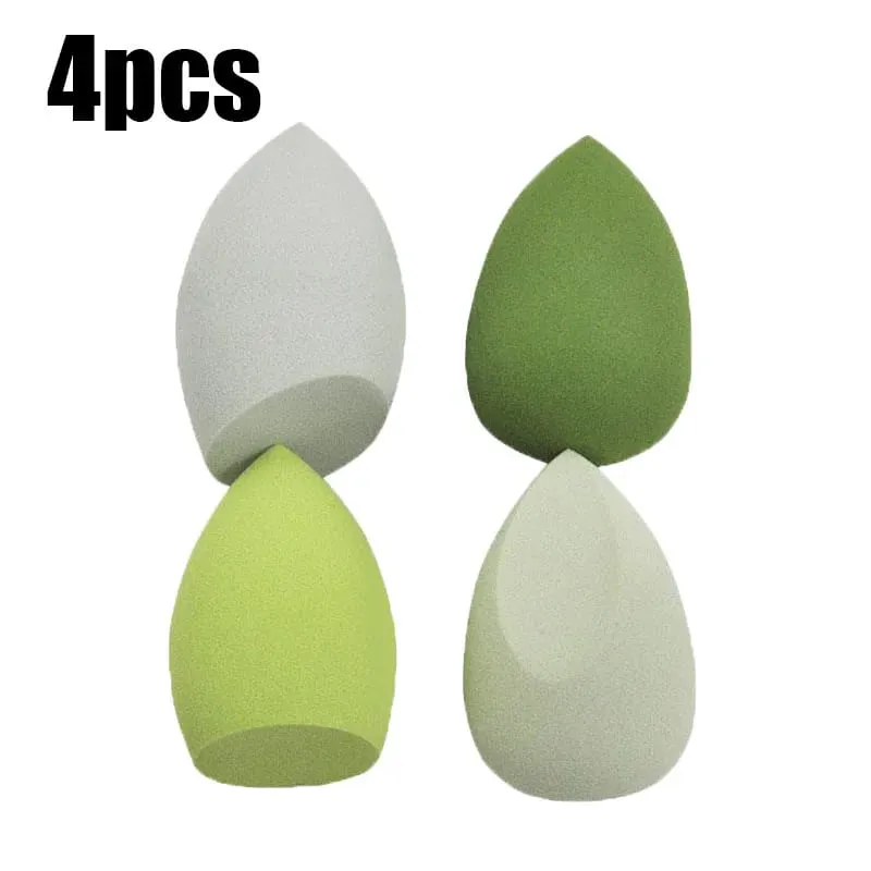 4/8/16pcs Cosmetic Puff Set Beauty Egg Wet And Dry Dual-Use Egg Makeup Foundation Sponge Air Cushion Puff Soft Makeup Tools