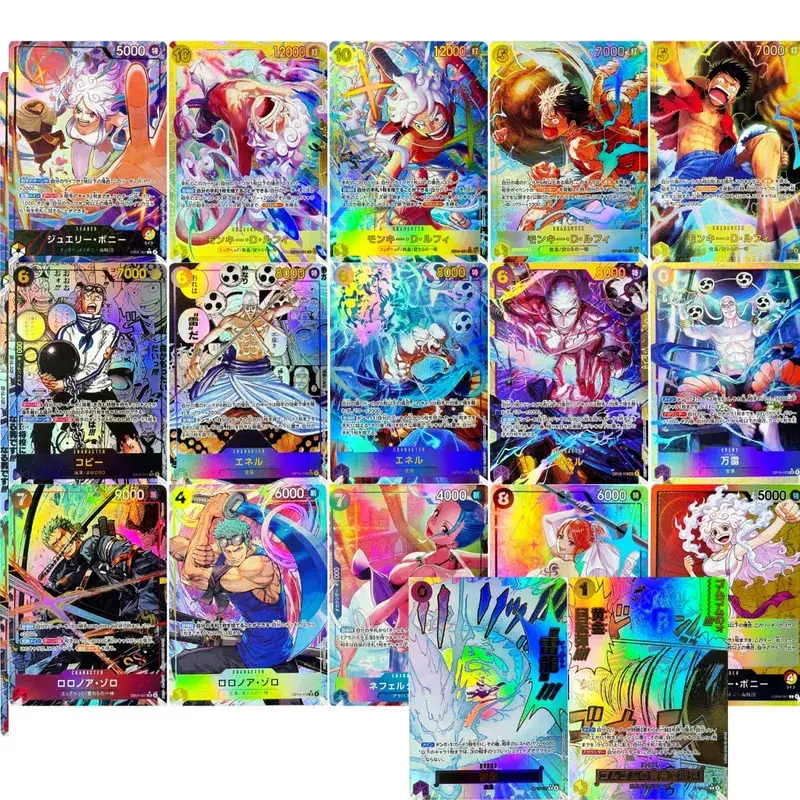 One Piece Card Game OTCG OP15 SP Rare Card High Quality DIY Replica Textures Anime Collectibles holographic Foil Proxy Cards