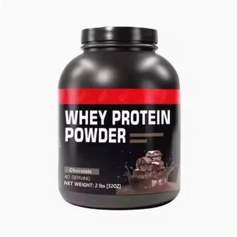 Whey Protein Powder 2lbs - 80% Protein Gold Ratio Whey for Muscle Growth & Recovery Vanilla/Chocolate/Strawberry 40 Servings
