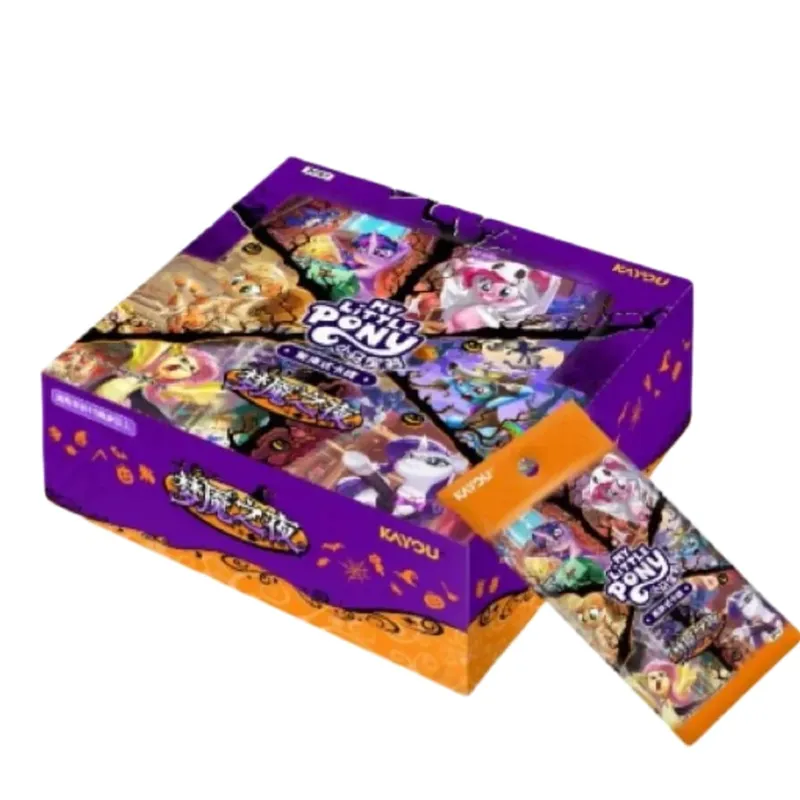 Genuine My Little Pony Card Friendship Forever Star Pack Gorgeous Gilded Princess Collectible Card Children's Holiday Gift