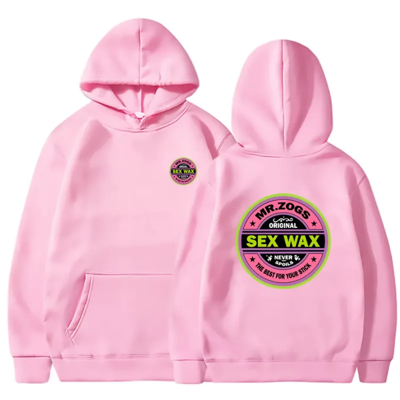 2026New's Men Cool Pullover Fashion Thin Hoodies Unisex Streetwear Sex Wax Mr Zogs Surf Sweatshirt Tops hoodies