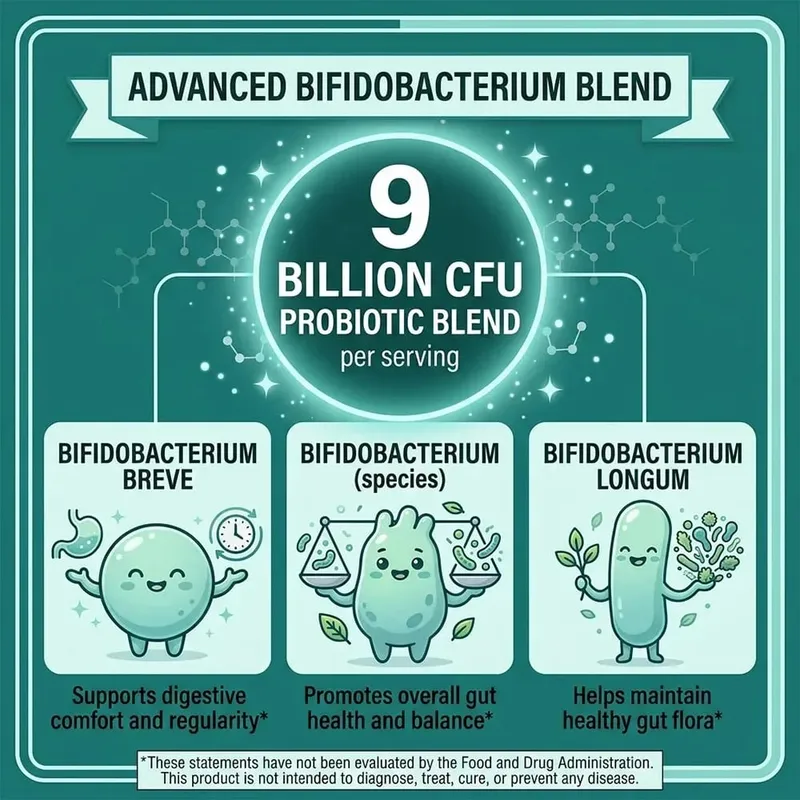 Probiotic Capsule - Supports Gut Health Immune Health Burns Fat Boosts Metabolism and Increases Energy Supplements