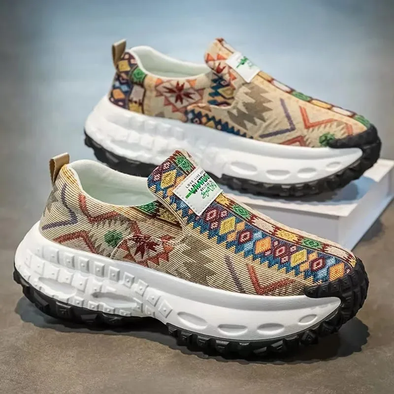 Men Running Walking Knit Shoes Fashion Casual Sports Sneakers Breathable Athletic Gym Lightweight HeightIncreasing Free Shipping