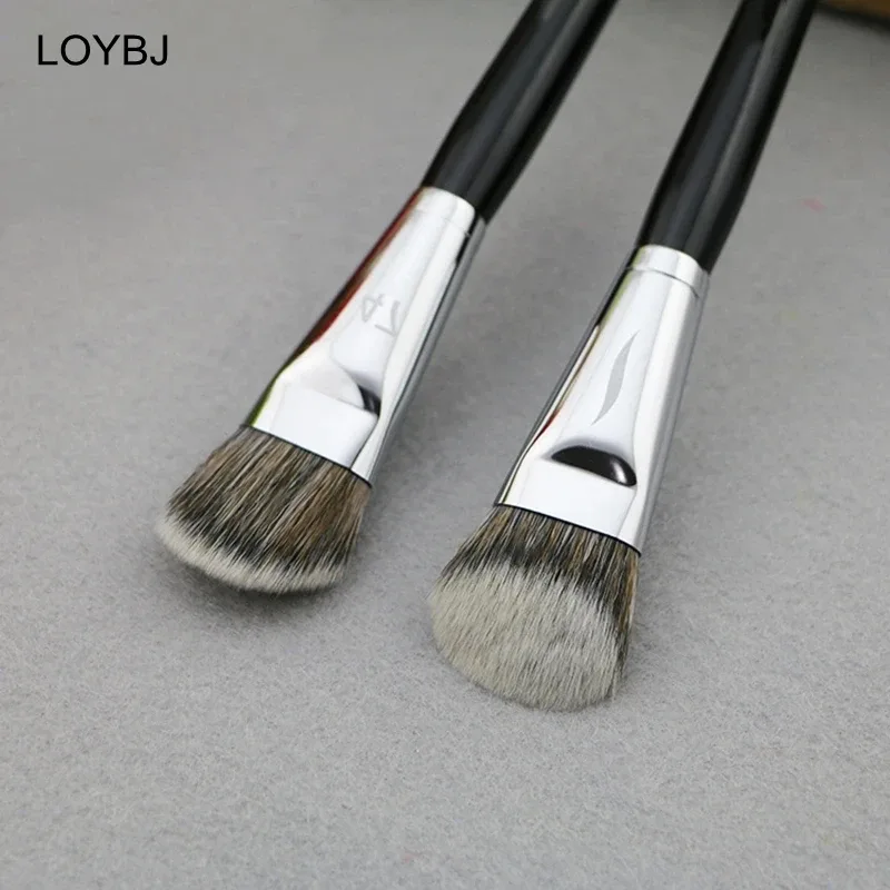 1-10pcs Pro Foundation Brush 47 Broom Head Professional Liquid Foundation Cream Concealer Brushes Women Face Base Makeup Tools