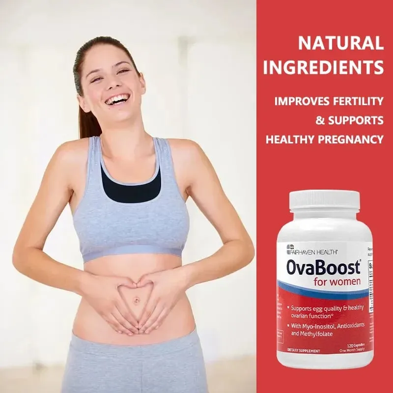Bổ sung dinh dưỡng sinh sản tự nhiên - Chứa Inositol và Axit Folic thúc đẩy rụng trứng và cải thiện chất lượng trứng
