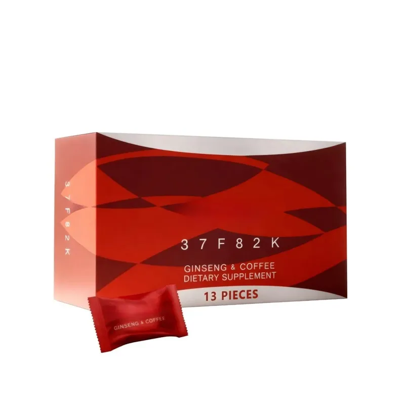 Ginseng Energy Coffee Support Sachets 13 Packs Herbal Vitality Supplement for Daily Focus Natural Stamina Support Portable Use