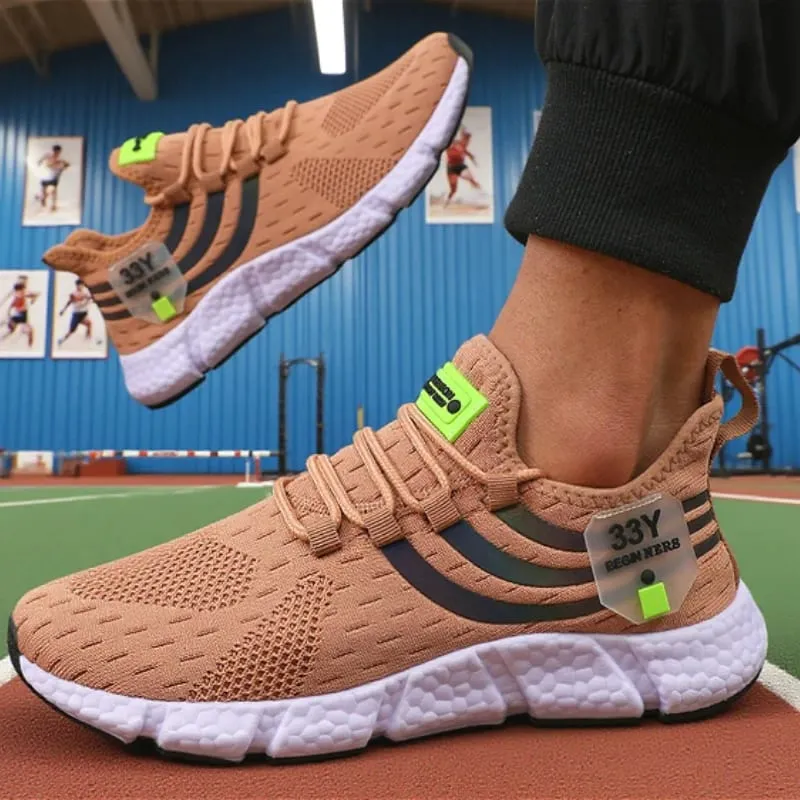 Heren Mesh Sneakers Lichtgewicht Comfortabele Zachte Ademende Loopschoenen Atletische Jogging Tenis Multi Gekleurde Wandelschoenen Heren
