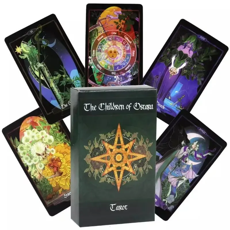 Tarot Cards of The Son of Vernal Equinox and The Son of Midsummer 78 English Collection Board Game Cards